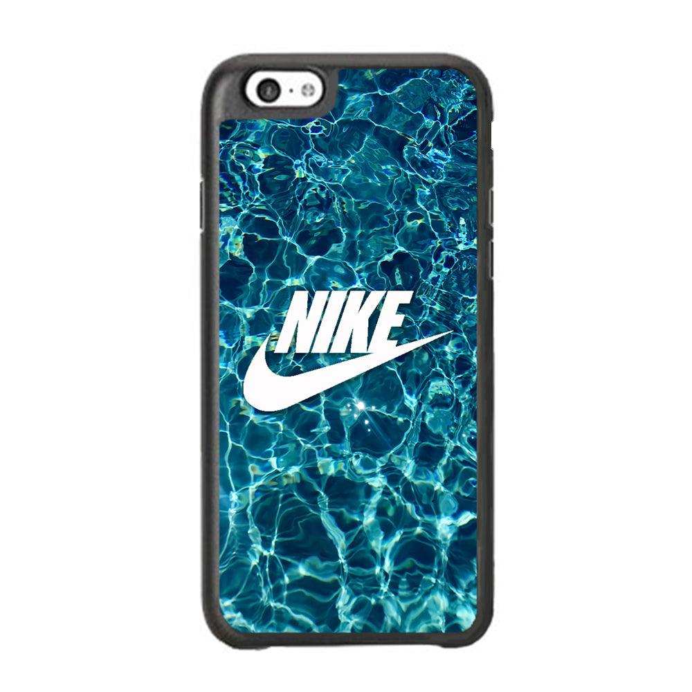 Nike Lots of Water iPhone 6 Plus | 6s Plus Case-Rubber Black (2D Case)-Oxvistore