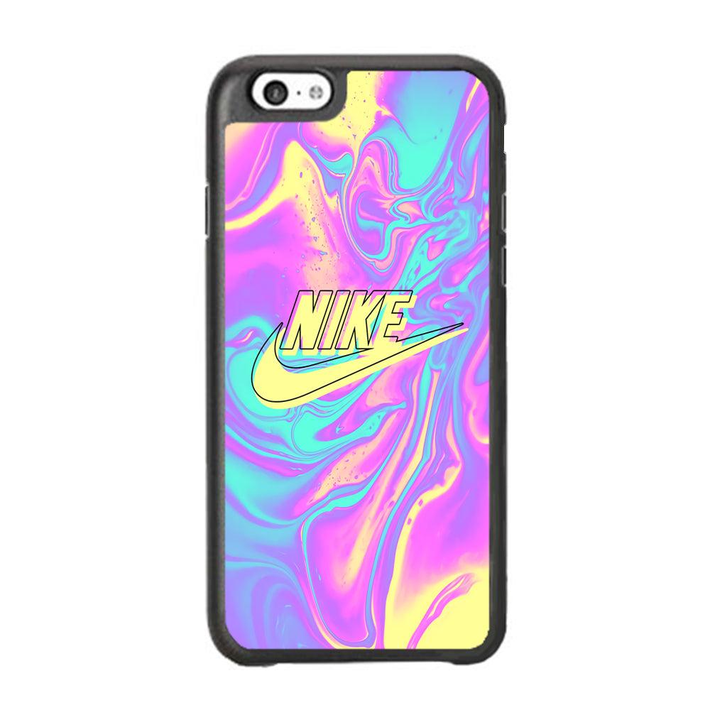 Nike Marble Liquid iPhone 6 Plus | 6s Plus Case-Rubber Black (2D Case)-Oxvistore