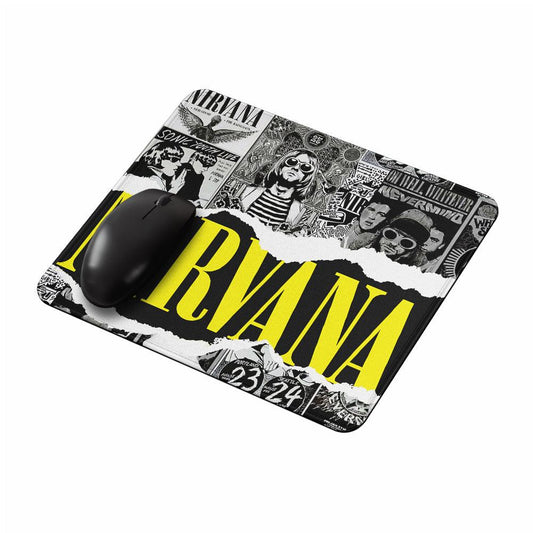 Nirvana Collage Storage Mouse Pads-Oxvistore