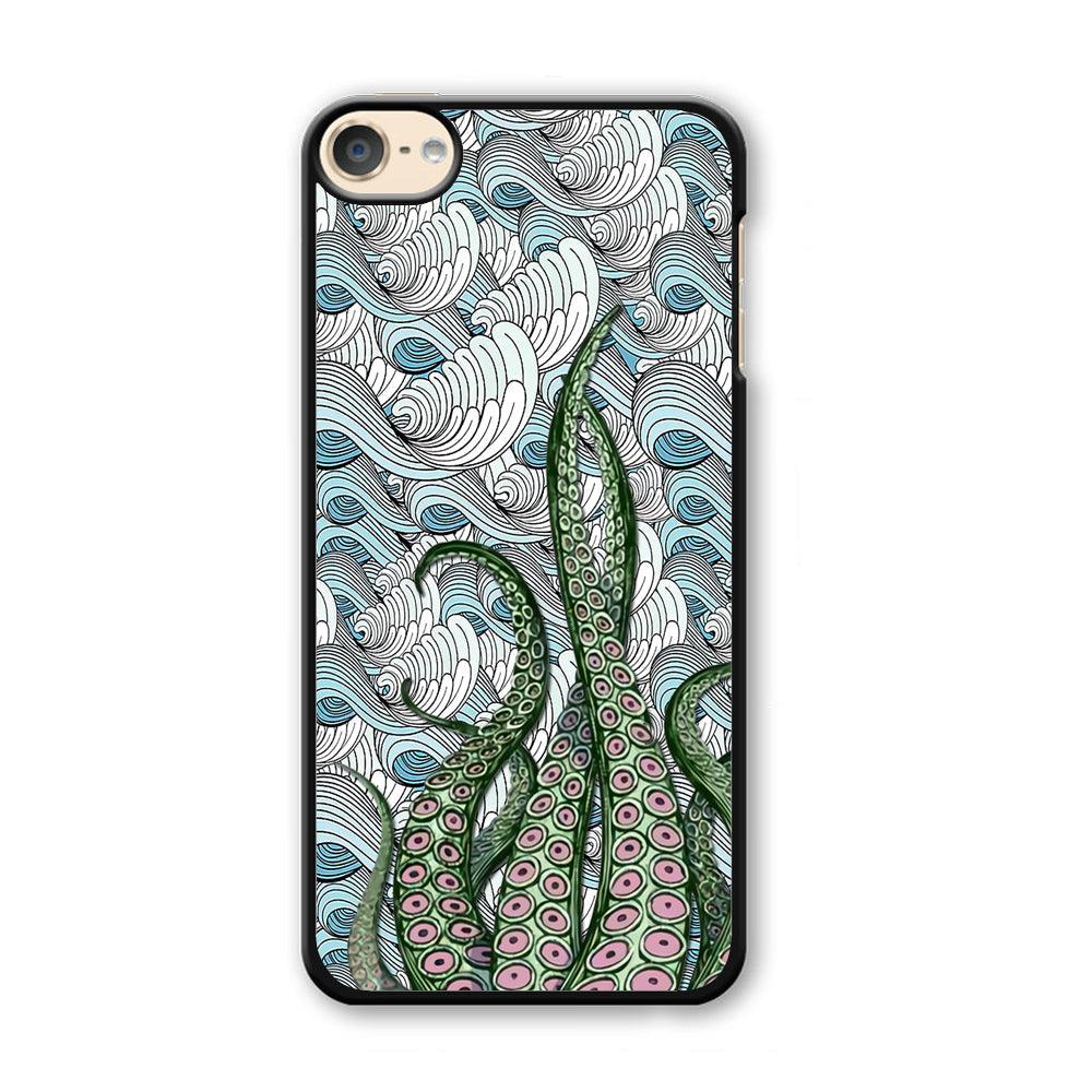 Octopus Exodus iPod Touch 6 Case-Plastic Black (2D Case)-Oxvistore