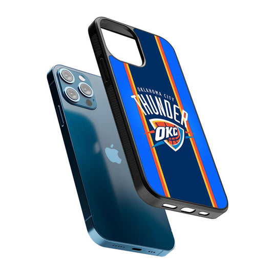 Oklahoma City Thunder Logo 2D Rubber Phone Case-Oxvistore