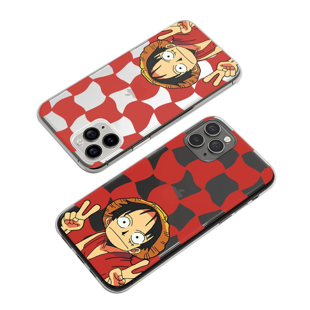 One Piece Captain's Safe Code Clear Soft Case-Oxvistore