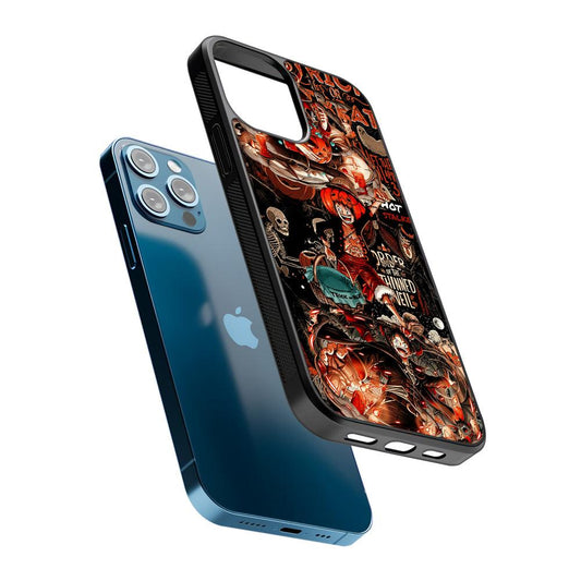 One Piece Luffy Halloween 2D Rubber Phone Case-Oxvistore