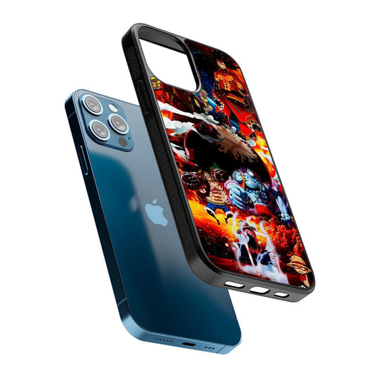One Piece Luffy Transformation 2D Rubber Phone Case-Oxvistore