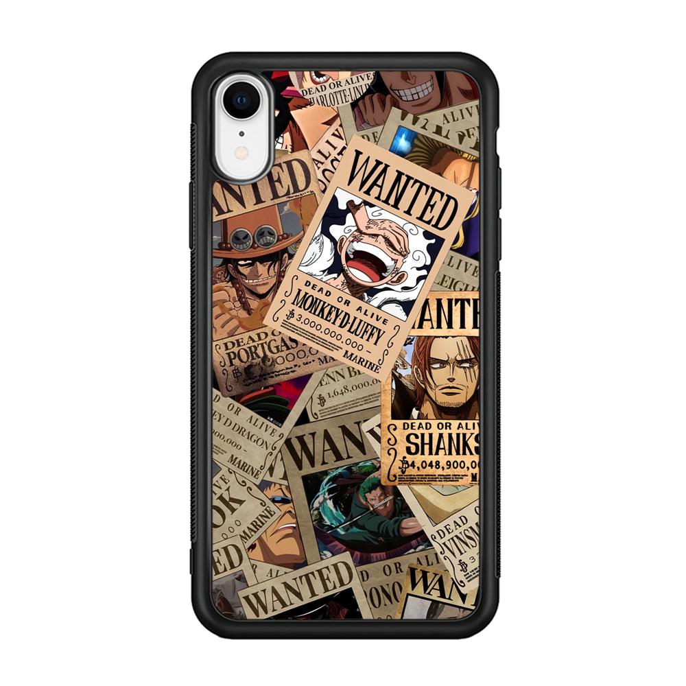 One Piece a New Era has Come iPhone XR Case-Rubber Black (2D Case)-Oxvistore
