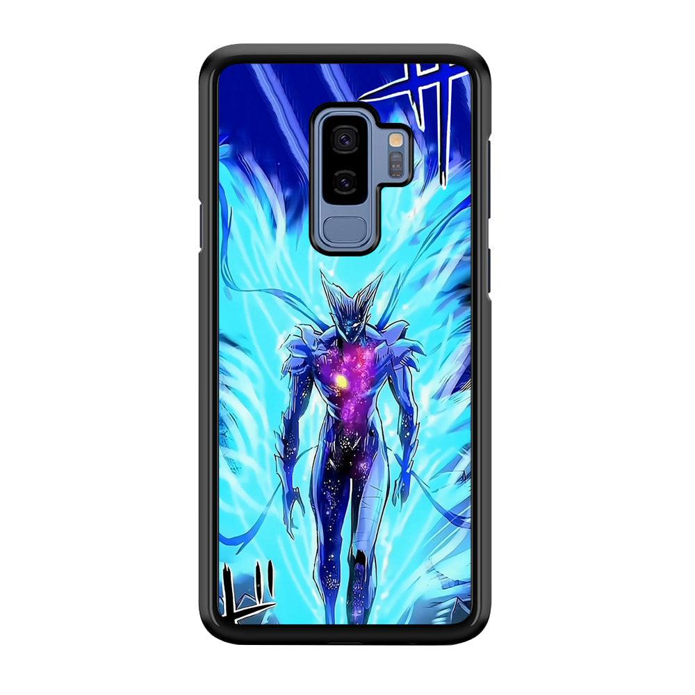 One Punch Man Cosmic Garou Show Samsung Galaxy S9 Plus Case-Rubber Black (2D Case)-Oxvistore