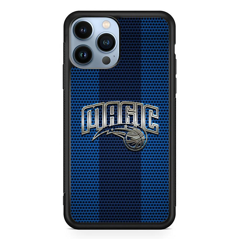 Orlando Magic Silver 2D Rubber Phone Case-Black-Oxvistore