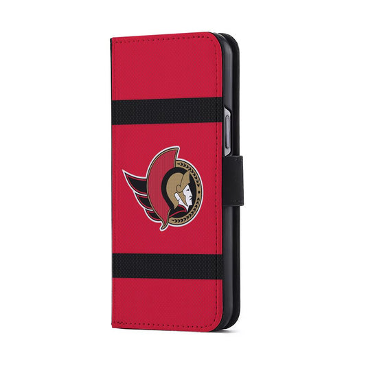 Ottawa Senators Logo Flip Wallet Phone Case-Oxvistore