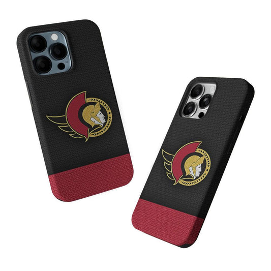 Ottawa Senators Pattern 2 in 1 Tough Phone Case-Oxvistore