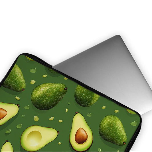 Pattern of Avocados Fruit Laptop Sleeve Protective Cover-Oxvistore