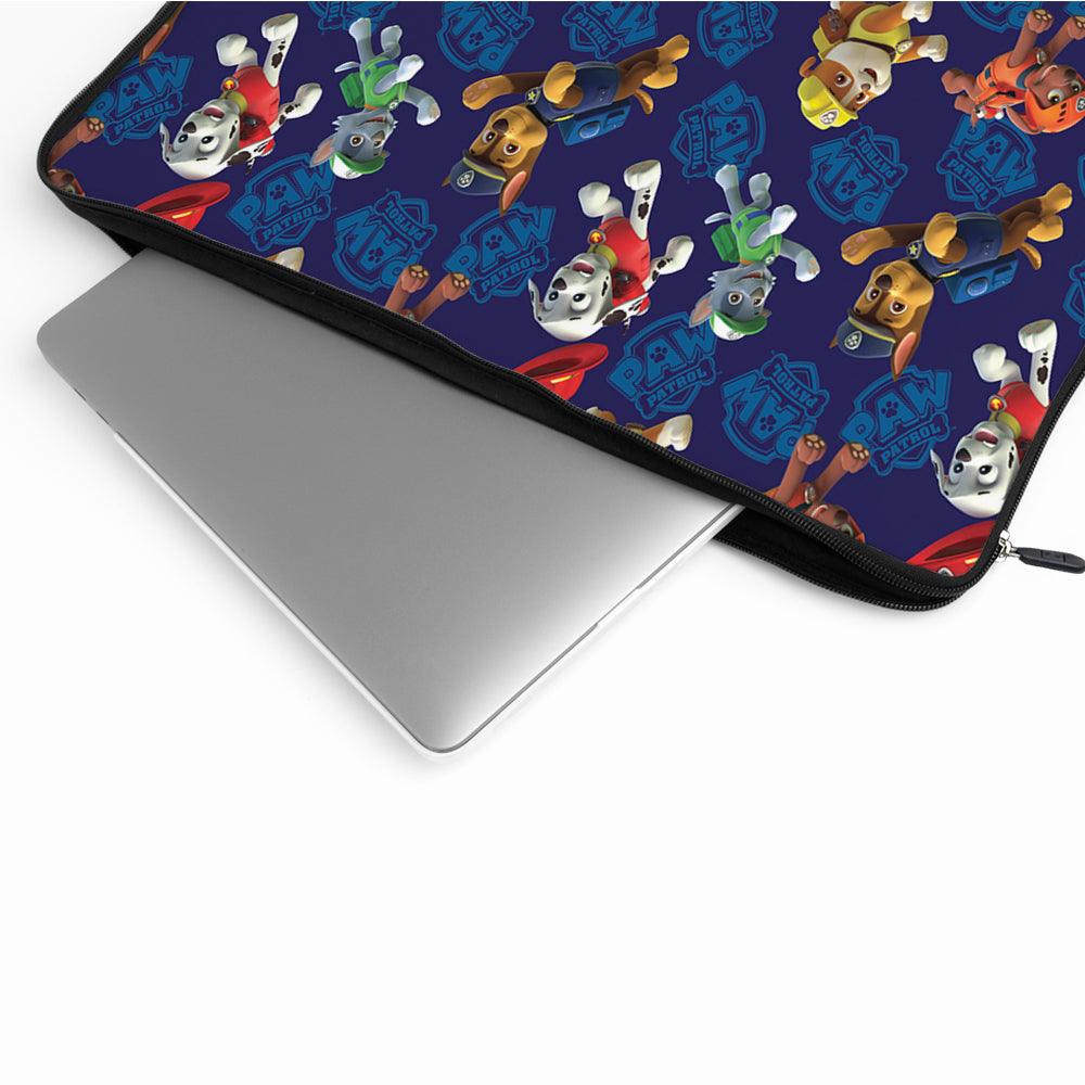 Paw Patrol Blue Pattern Laptop Sleeve Protective Cover-Oxvistore