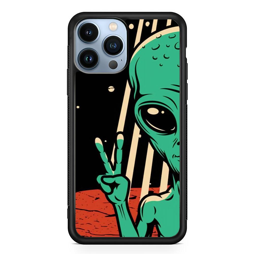 Peace from Another World iPhone 14 Pro Max Case-3D Case-Oxvistore