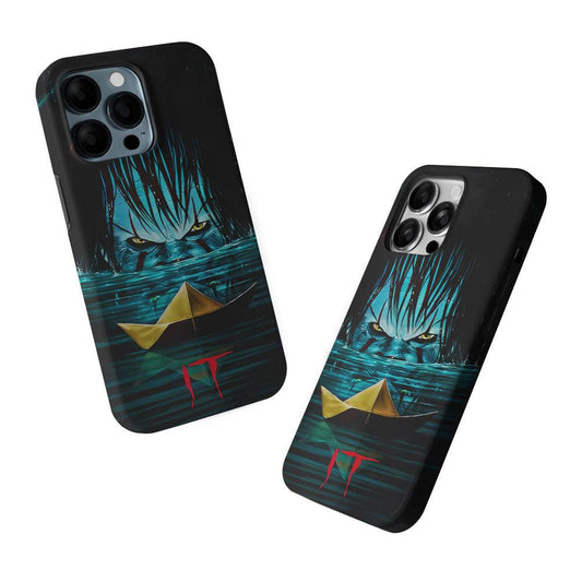 Pennywise IT Poster Art 2 in 1 Tough Phone Case-Oxvistore