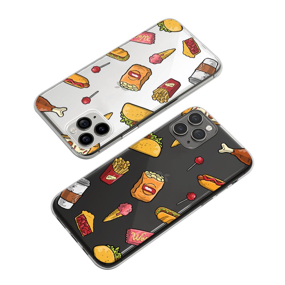 Perfect and Yummy Food Plate Clear Soft Case-Oxvistore