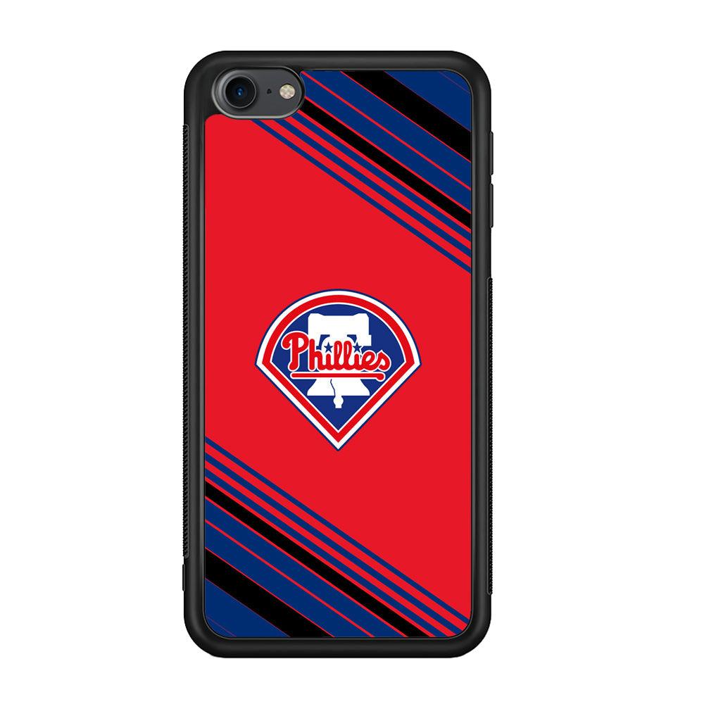 Philadelphia Phillies Increase The Beat iPod Touch 6 Case-Rubber Black (2D Case)-Oxvistore