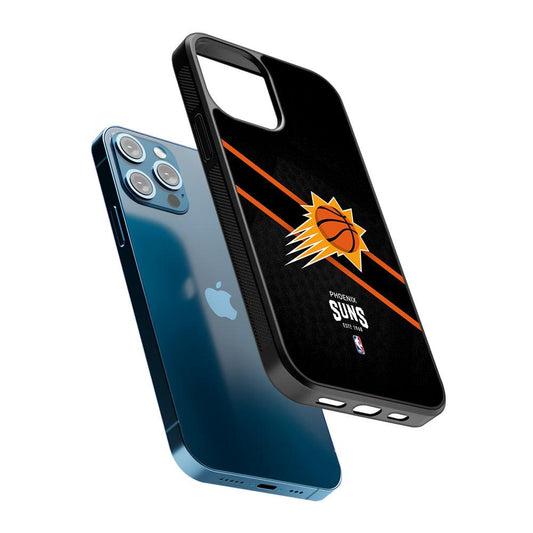 Phoenix Suns Logo 2D Rubber Phone Case-Oxvistore