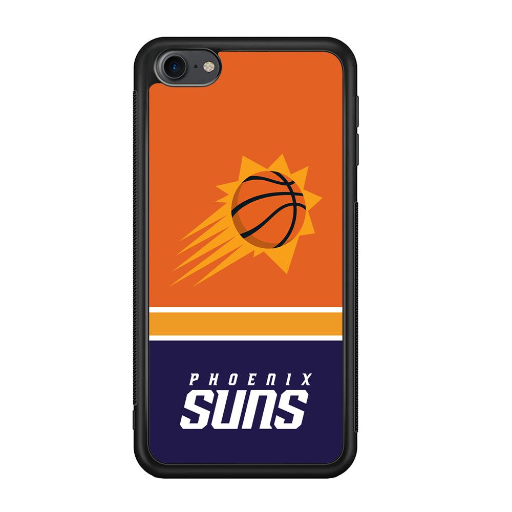 Phoenix Suns Rise of Eternal Light iPod Touch 6 Case-Rubber Black (2D Case)-Oxvistore