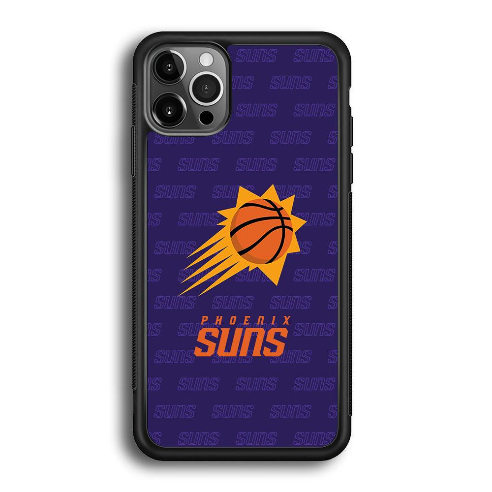 Phoenix Suns a Lot of Passion iPhone 12 Pro Max Case-Rubber Black (2D Case)-Oxvistore