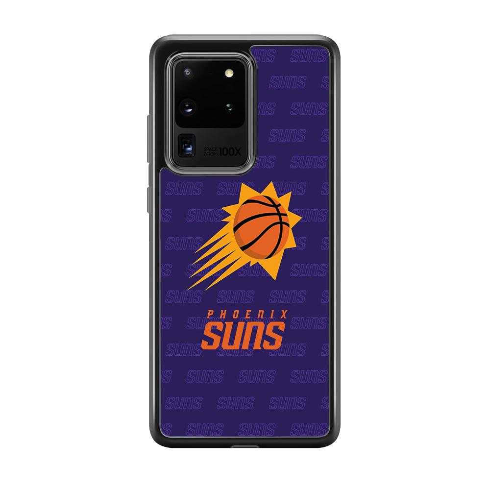 Phoenix Suns a Lot of Passion Samsung Galaxy S20 Ultra Case-Rubber Black (2D Case)-Oxvistore