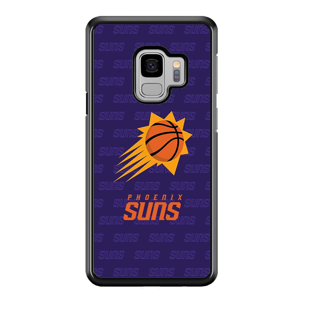 Phoenix Suns a Lot of Passion Samsung Galaxy S9 Case-Rubber Black (2D Case)-Oxvistore