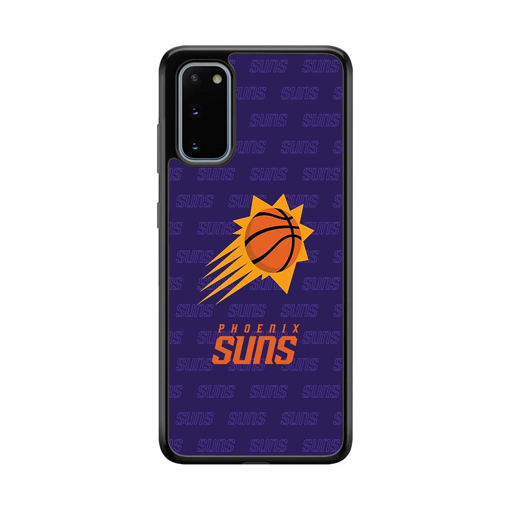 Phoenix Suns a Lot of Passion Samsung Galaxy S20 Case-Rubber Black (2D Case)-Oxvistore