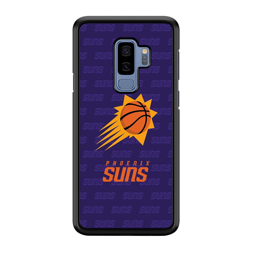 Phoenix Suns a Lot of Passion Samsung Galaxy S9 Plus Case-Rubber Black (2D Case)-Oxvistore