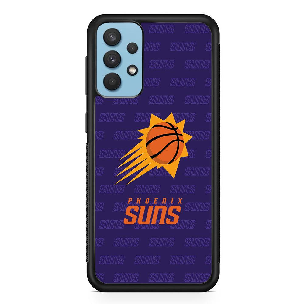 Phoenix Suns a Lot of Passion Samsung Galaxy A32 Case-Rubber Black (2D Case)-Oxvistore