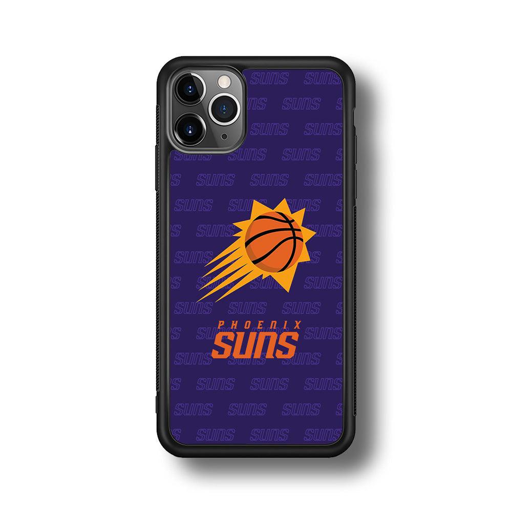 Phoenix Suns a Lot of Passion iPhone 11 Pro Case-Rubber Black (2D Case)-Oxvistore