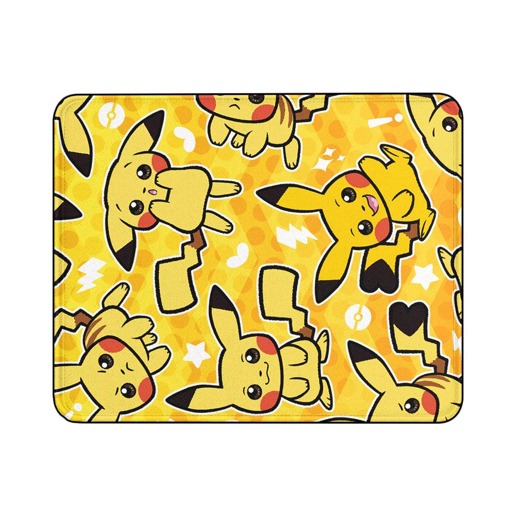 Pikachu Cute Pokemon Mouse Pads | Custom Mouse Pad with Non-Slip Rubber Base