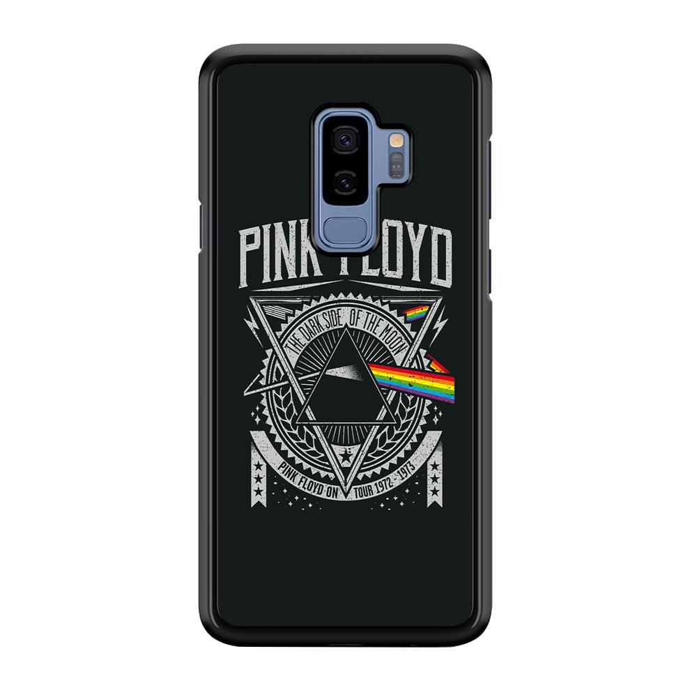 Pink Floyd The Dark Side of The Moon Samsung Galaxy S9 Plus Case-Rubber Black (2D Case)-Oxvistore