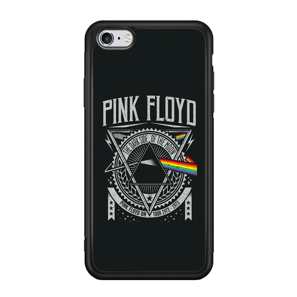 Pink Floyd The Dark Side of The Moon iPhone 6 Plus | 6s Plus Case-Rubber Black (2D Case)-Oxvistore