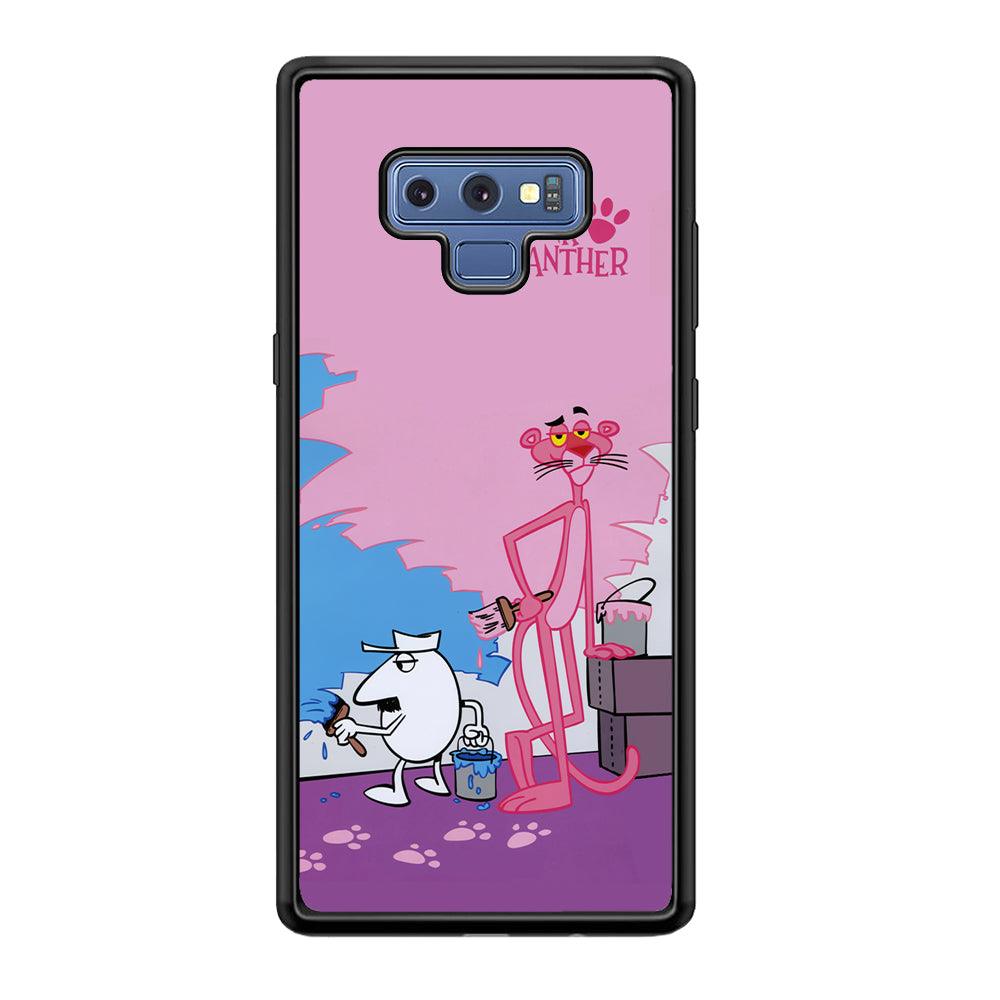 Pink Panther Good Choice of Color Samsung Galaxy Note 9 Case-Rubber Black (2D Case)-Oxvistore