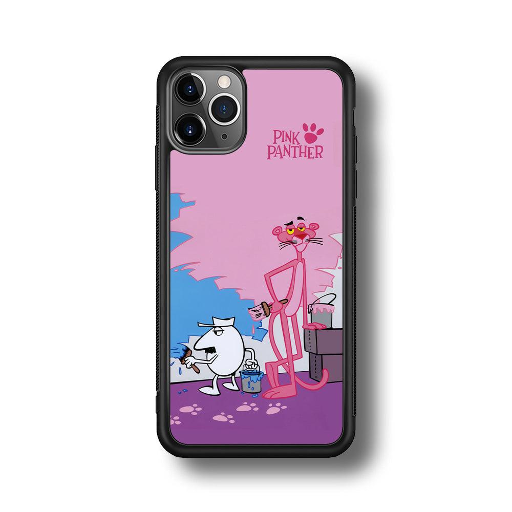Pink Panther Good Choice of Color iPhone 11 Pro Case-Rubber Black (2D Case)-Oxvistore