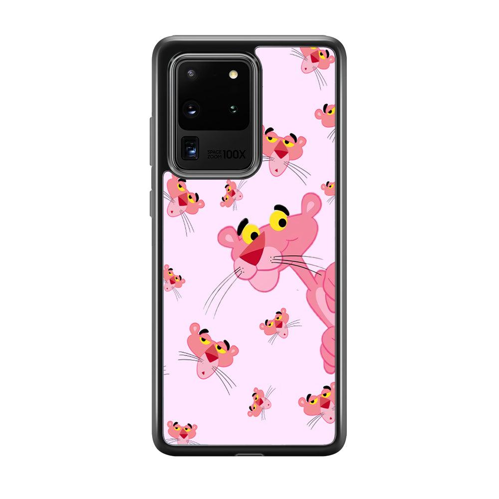 Pink Panther Look at The Situation Samsung Galaxy S20 Ultra Case-Rubber Black (2D Case)-Oxvistore