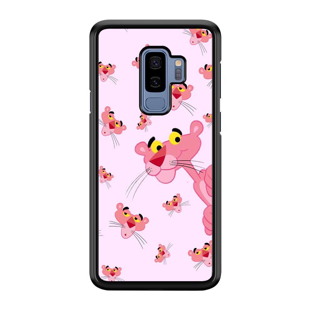 Pink Panther Look at The Situation Samsung Galaxy S9 Plus Case-Rubber Black (2D Case)-Oxvistore