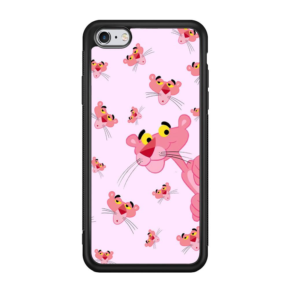 Pink Panther Look at The Situation iPhone 6 | 6s Case-Rubber Black (2D Case)-Oxvistore