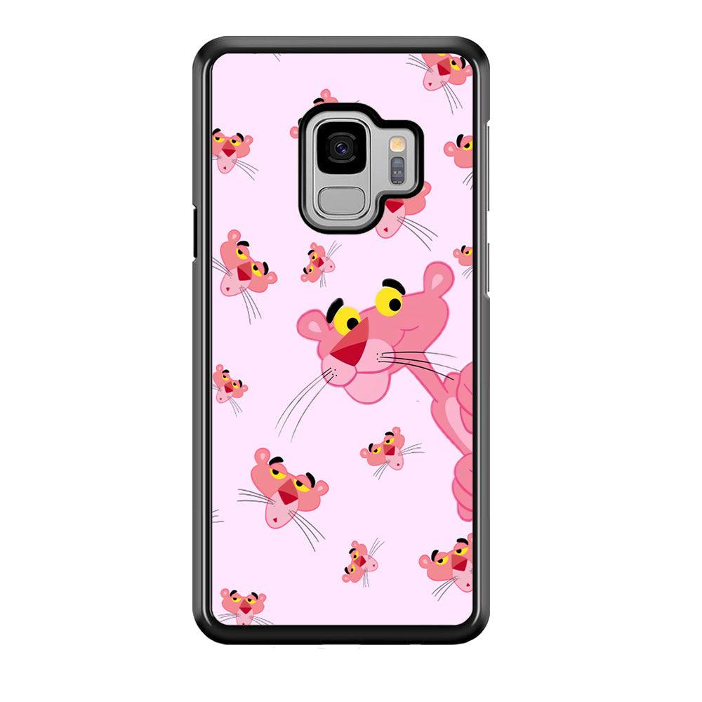 Pink Panther Look at The Situation Samsung Galaxy S9 Case-Rubber Black (2D Case)-Oxvistore