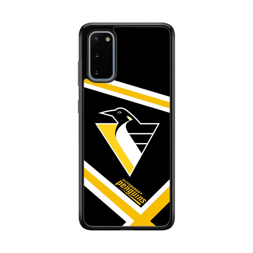 Pittsburgh Penguins Absolute Triplet Line Samsung Galaxy S20 Case-Rubber Black (2D Case)-Oxvistore