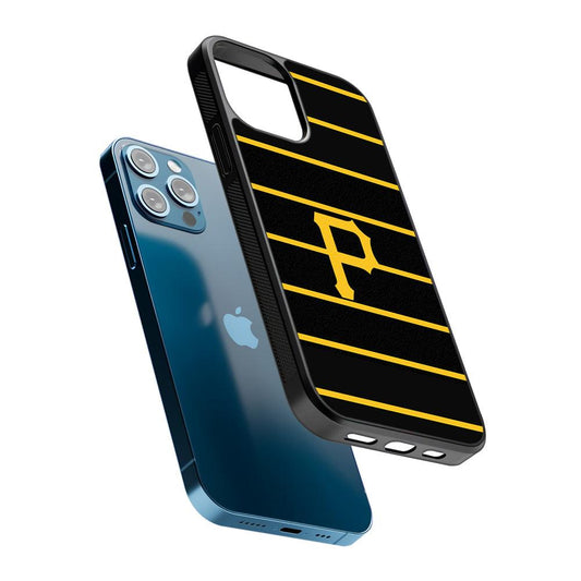 Pittsburgh Pirates Logo 2D Rubber Phone Case-Oxvistore
