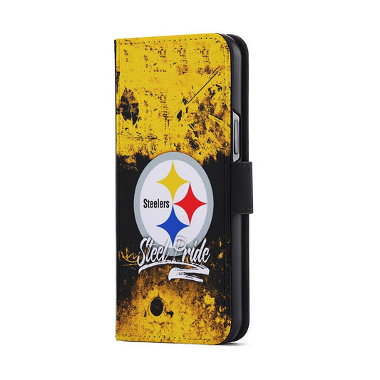Pittsburgh Steelers Steel Pride Flip Wallet Phone Case-Oxvistore