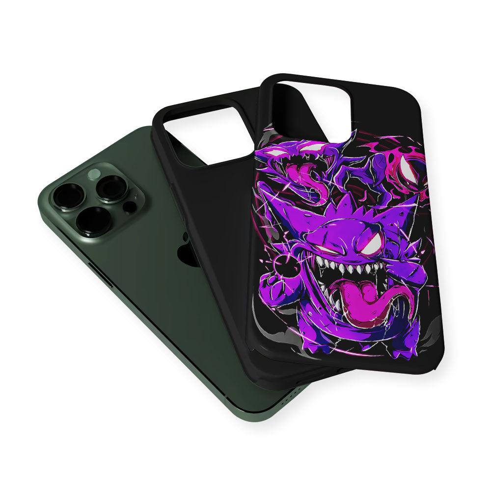 Pokemon Gengar Haunter Gatsly 2 in 1 Tough Phone Case-Oxvistore