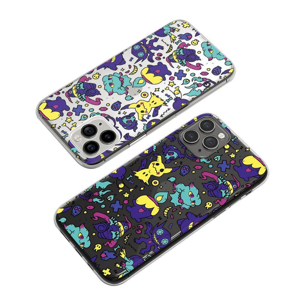 Pokemon Halloween Night Costume Clear Soft Case-Oxvistore