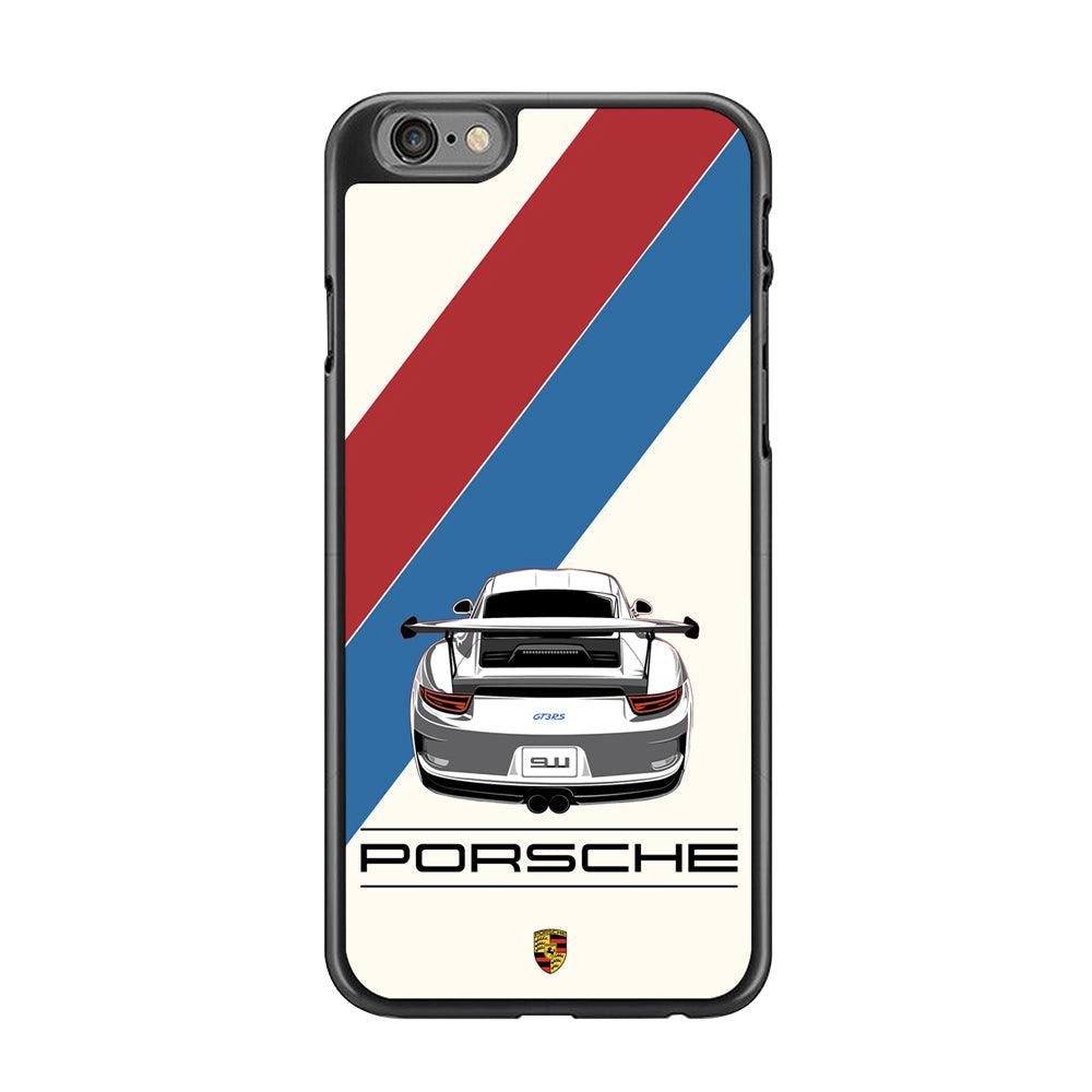 Porsche 70 of Luxury iPhone 6 | 6s Case-Rubber Black (2D Case)-Oxvistore