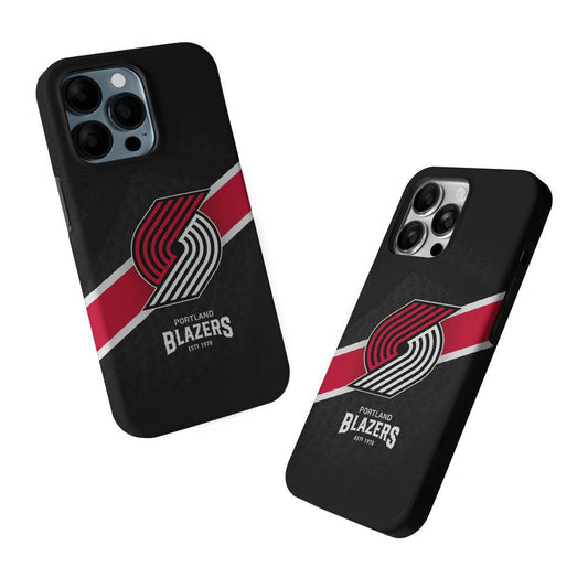 Portland Trail Blazers Logo 2 in 1 Tough Phone Case-Oxvistore