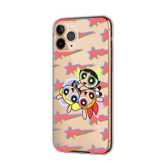 Powerpuff Girls Invincible Team Clear Soft Case-Oxvistore