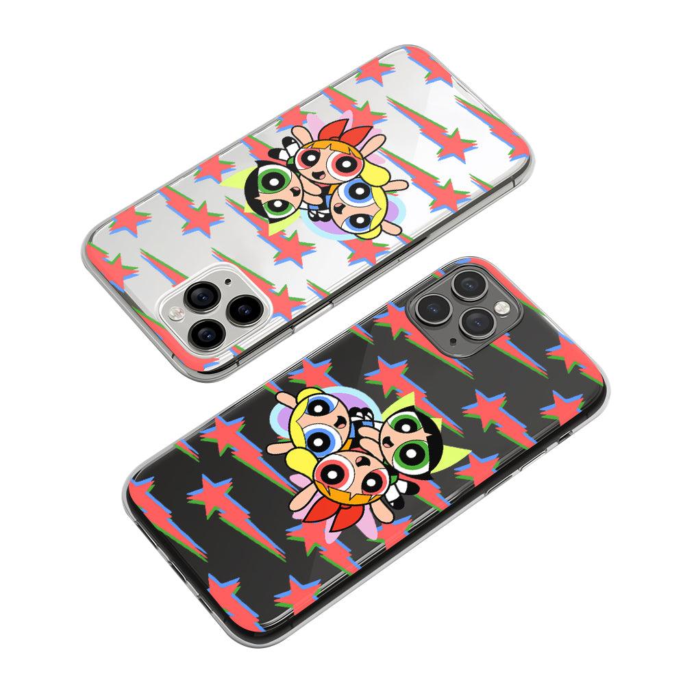 Powerpuff Girls Invincible Team Clear Soft Case-Oxvistore