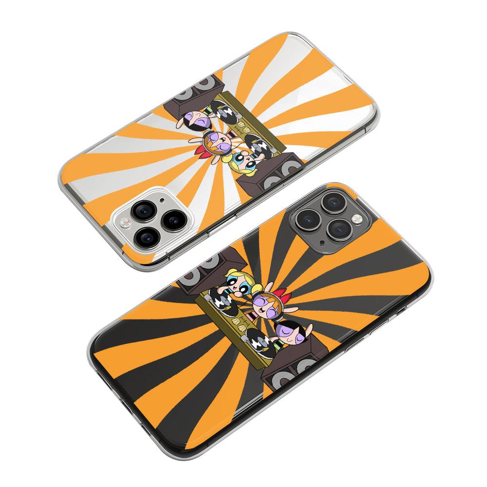 Powerpuff Girls Lets Dance Clear Soft Case-Oxvistore