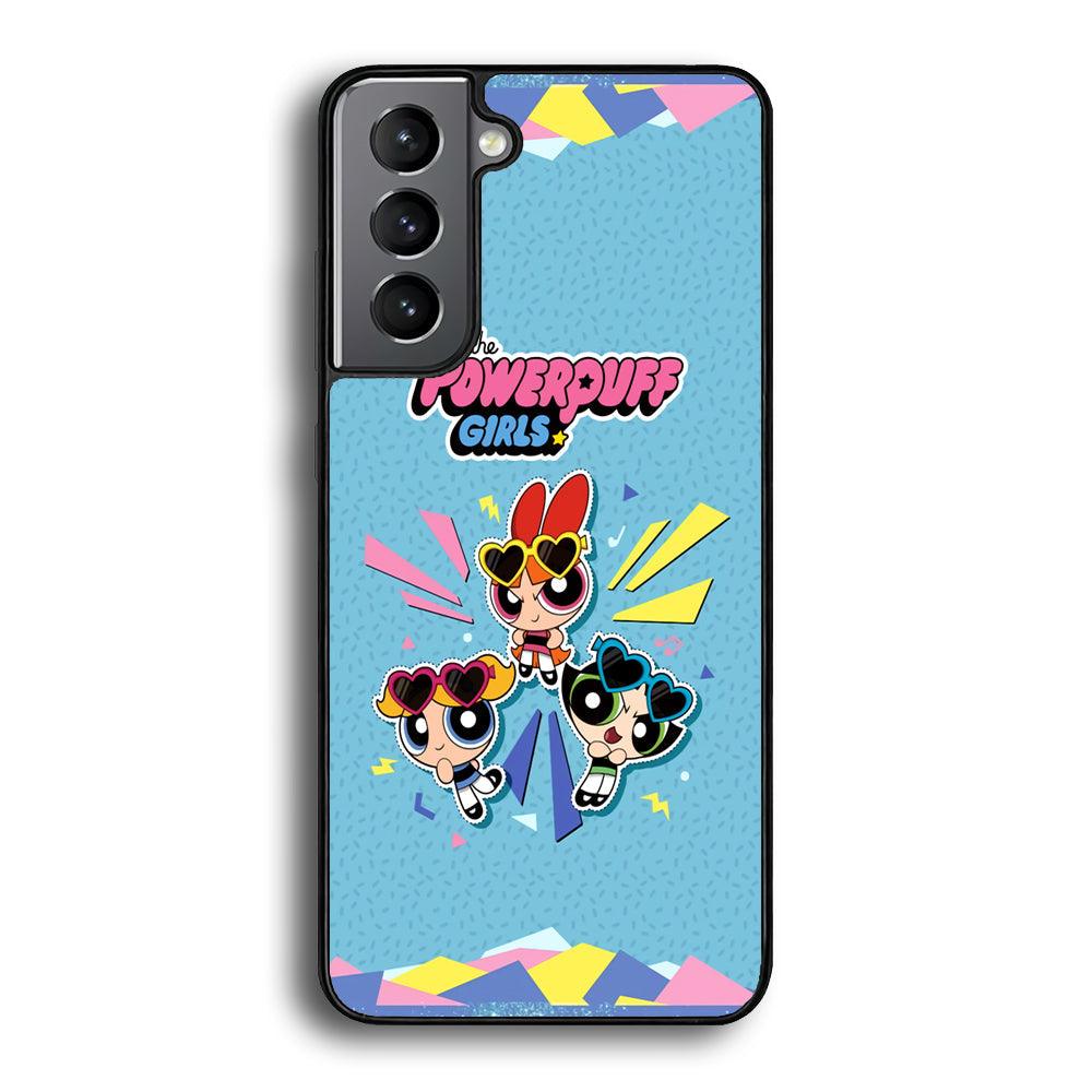 Powerpuff Girls The Protector Samsung Galaxy S21 Plus Case-Rubber Black (2D Case)-Oxvistore