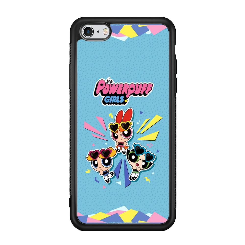Powerpuff Girls The Protector iPhone 6 Plus | 6s Plus Case-Rubber Black (2D Case)-Oxvistore