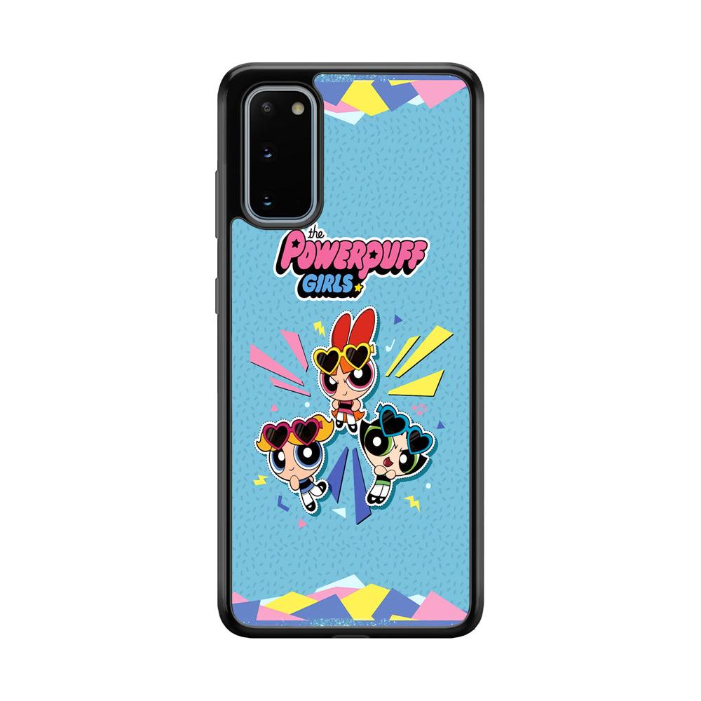 Powerpuff Girls The Protector Samsung Galaxy S20 Case-Rubber Black (2D Case)-Oxvistore